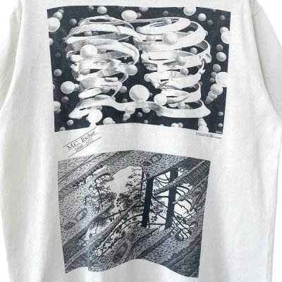画像2: 90s USA製 MC ESCHER TEE SHIRT