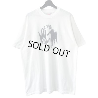 画像1: 90s USA製 ACTION PROJECT CONDOM PHOT TEE SHIRT
