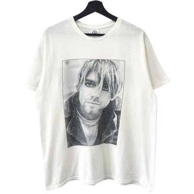 画像1: 10s KURT COBAIN & BLACK FLAG TEE SHIRT