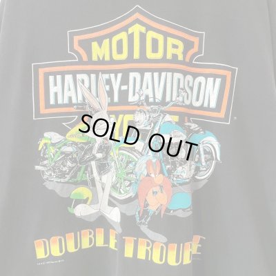 画像2: 90s USA製 HARLEY DAVIDSON LOONEY TUNES L/S TEE SHIRT
