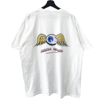 画像1: 90s USA製 FLYING EYE BALL KUSTOM KULTURE TEE SHIRT