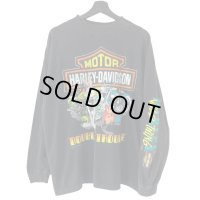 90s USA製 HARLEY DAVIDSON LOONEY TUNES L/S TEE SHIRT