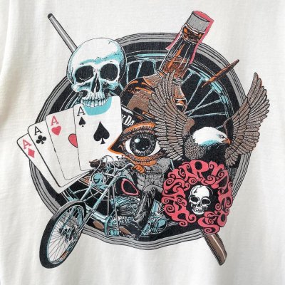 画像2: 90s USA製 EASY RAIDERS art by DAVID MANN TEE SHIRT