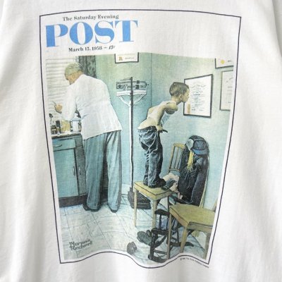 画像2: 90s USA製 THE SATURDAY EVENING POST NORMAN ROCKWELL L/S TEE SHIRT