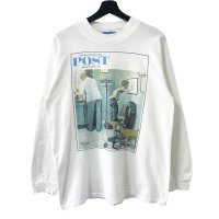 90s USA製 THE SATURDAY EVENING POST NORMAN ROCKWELL L/S TEE SHIRT