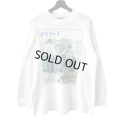 画像1: 90s USA製 THE SATURDAY EVENING POST NORMAN ROCKWELL L/S TEE SHIRT