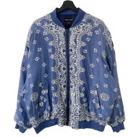 90s SILK CLUB BANDANA SILK BLOUSON