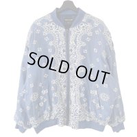 90s SILK CLUB BANDANA SILK BLOUSON