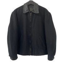 00s USA製 GOLDEN BEAR WOOL LEATHER JACKET