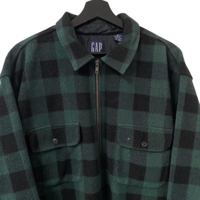 画像2: 90s OLD GAP FLEECE PULLOVER