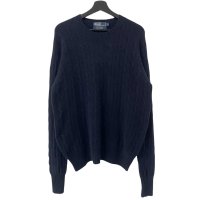 90s RALPH LAUREN CASHMERE CABLE KNIT SWEATER