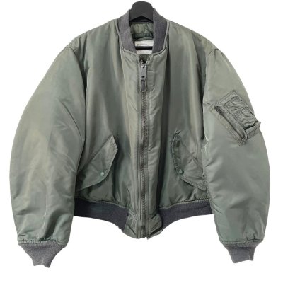 画像1: 90s USA製 BRANDED GARMENTS MA-1 FLIGHT JACKET