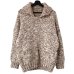 画像1: VINTAGE SHAWL COLLAR COWICHAN WOOL KNIT SWEATER (1)