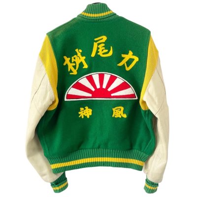 画像2: 80s USA製 神風 VARSITY JACKET