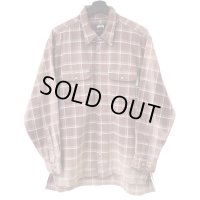 80s〜90s USA製 OLD STUSSY L/S SHIRT