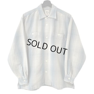画像1: 90s USA製 OLD STUSSY L/S SHIRT