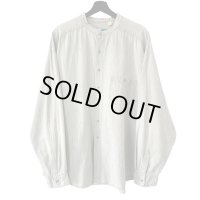 90s USA製 JOHNNY COTTON STAND COLLAR L/S SHIRT