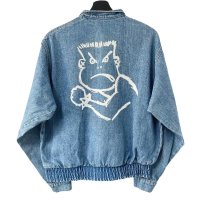 80s USA製 LIFE'S A BEACH DENIM JACKET
