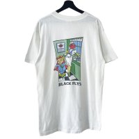 90s BLACK FLYS TEE SHIRT