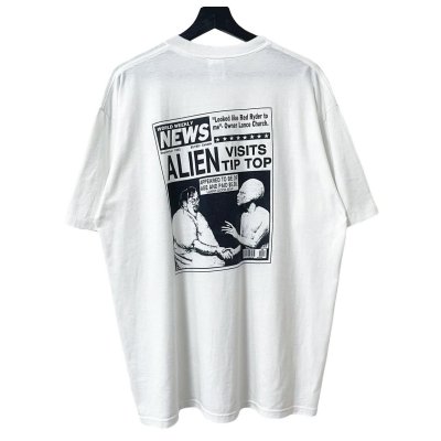 画像1: 90s USA製 WORLD WEEKLY NEWS TEE SHIRT