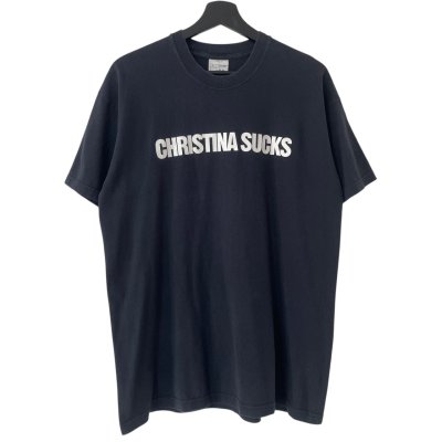 画像1: 00s D12 "CHRISTINA SUCKS" TEE SHIRT