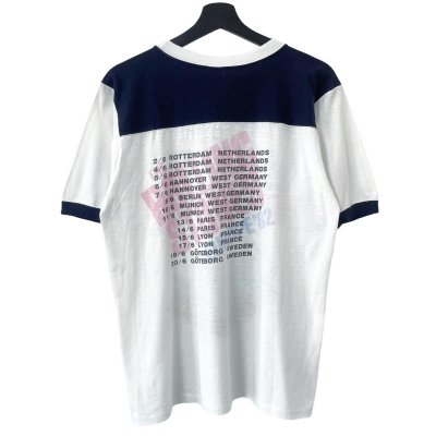 画像2: 80s ROLLING STONES EUROPE TOUR TEE SHIRT