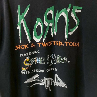 画像4:  90s USA製 KORN TEE SHIRT