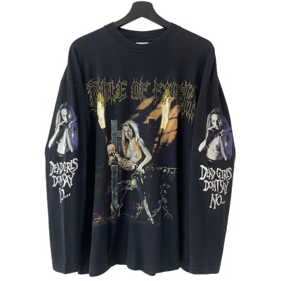 画像1: 90s CRADLE OF FIFTH L/S TEE SHIRT
