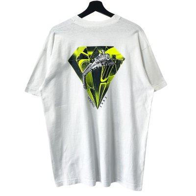 画像2: 90s USA製 ALLSTAR PARKING ROT TEST PRINT TEE SHIRT