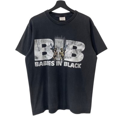 画像1: 90s USA製 DANCING BABY MEN IN BLACK parody TEE SHIRT