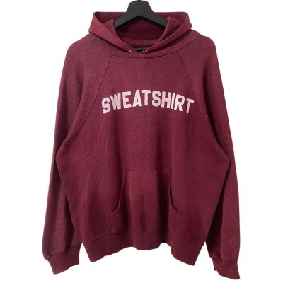 画像1: 80s ~ 90s USA製 "SWEATSHIRT" PRINT HOODIE