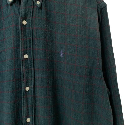 画像2: 90s RALPH LAUREN POLO COUNTRY FLANNEL L/S SHIRT