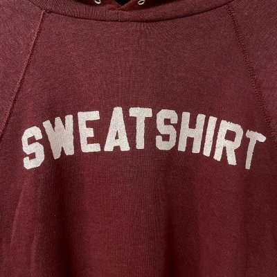 画像2: 80s ~ 90s USA製 "SWEATSHIRT" PRINT HOODIE