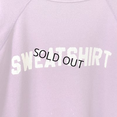 画像2: 80s ~ 90s USA製 "SWEATSHIRT" PRINT SWEATSHIRT