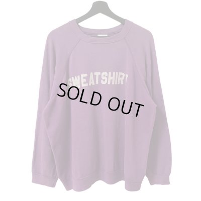 画像1: 80s ~ 90s USA製 "SWEATSHIRT" PRINT SWEATSHIRT