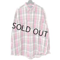 90s RALPH LAUREN HEAVY FLANNEL L/S SHIRT