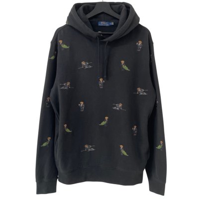 画像1: 10s〜 RALPH LAUREN POLO BEAR HOODIE