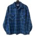 画像1: 70s USA製 PENDLETON BOARD L/S SHIRT (1)
