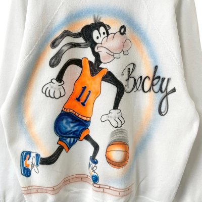 画像3: 90s USA製 GOOFY AIR BRUSH ART SWEATSHIRT