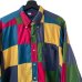 画像2: 90s TOMMY HILFIGER PATCHWORK L/S SHIRT (2)