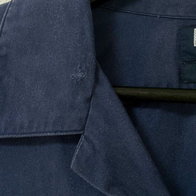 画像4: 90s USA製 RALPH LAUREN LOOP COLLAR RAYON L/S SHIRT