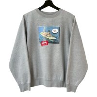 00s OLD STUSSY PHOTO SWEATSHIRT