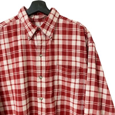 画像2: 90s L.L.BEAN PRINT CORDUROY L/S SHIRT