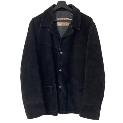 画像1: 80s USA製 SCHOTT WESTERN SUEDE LEATHER JACKET