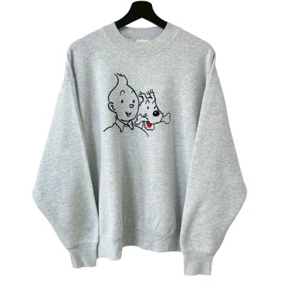 画像1: 90s TINTIN SWEATSHIRT