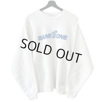 90s USA製 BANK ONE 企業 SWEATSHIRT