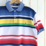 画像: POLO Ralph Lauren マルチカラーボーダー POLO SHIRT