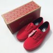 画像1: 日本未発売 VANS AUTHENTIC MONO RED (1)