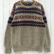 画像2: POLO Ralph Lauren ノルディック WOOL HAND KNIT (2)