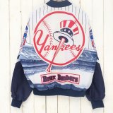 画像: 90s USA製 CHALK LINE NEW YORK YANKEES NYLON STADIUM JACKET